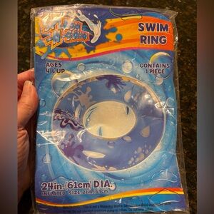 New Splash & Swim Inflatable Swim Ring
